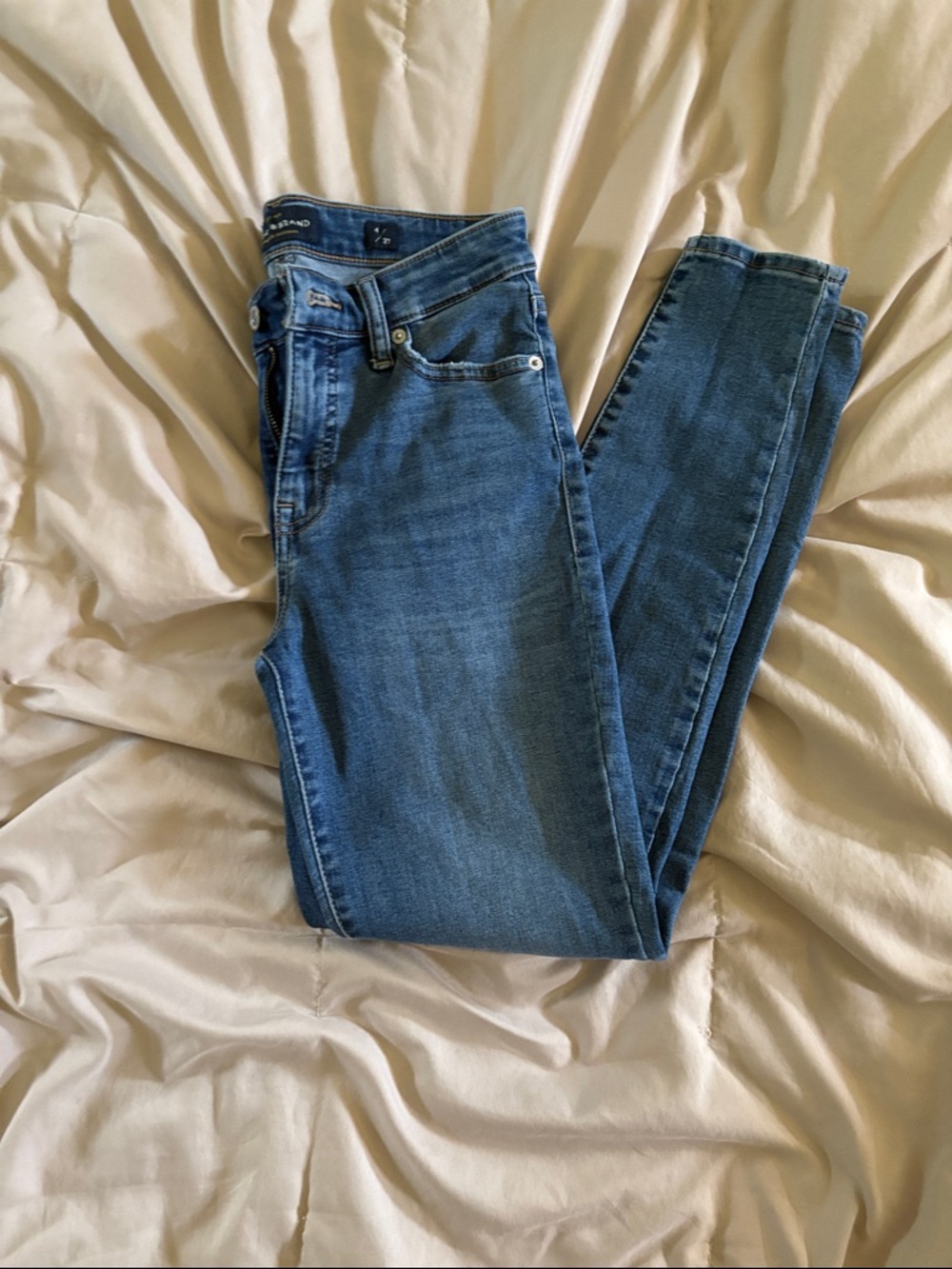 Lucky Brand Women's Ava Super Skinny Jeans in Medium Blue